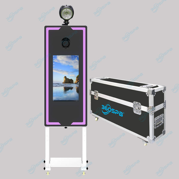 M3C 45″ Touch Screen Mirror Photo Booth with Flash Lamp | 360SPB®