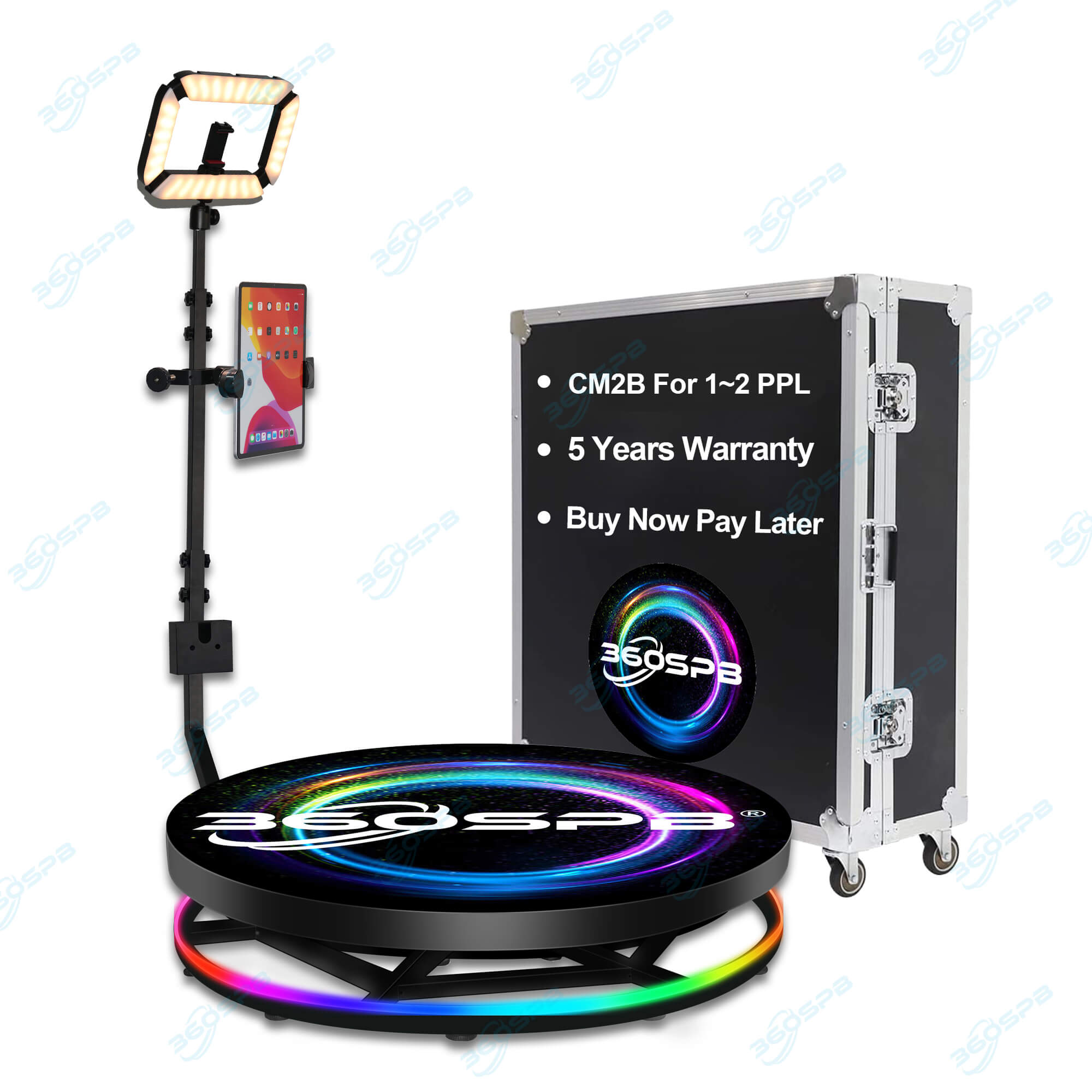 360 Photo Booth in dslrBooth and LumaBooth software for 360 Spinners