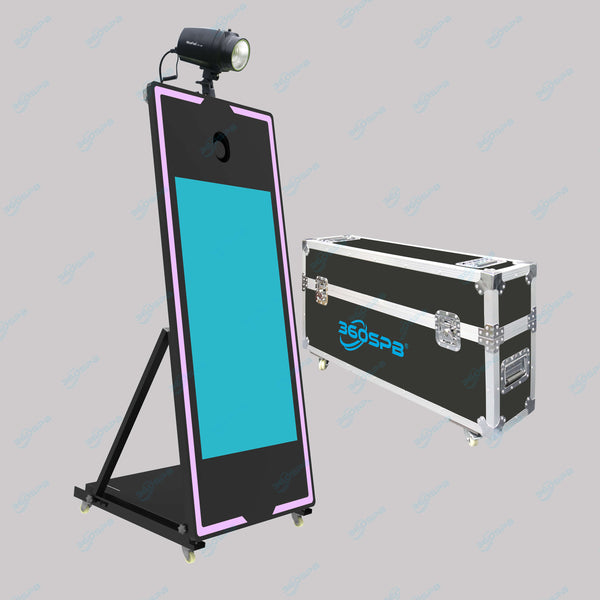 M5C 65″  Mirror Photo Booth For Sale | 43" Touch Screen | Flash Lamp | 360SPB<font face="Segoe UI">®</font>
