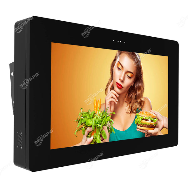 Outdoor Wall Mounted Digital Signage OWMA LCD Screen, Air Cooling System, IP65 Waterproof | 360SPB