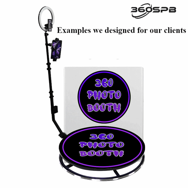 360SPB 360 Photo Booth Logo Design 