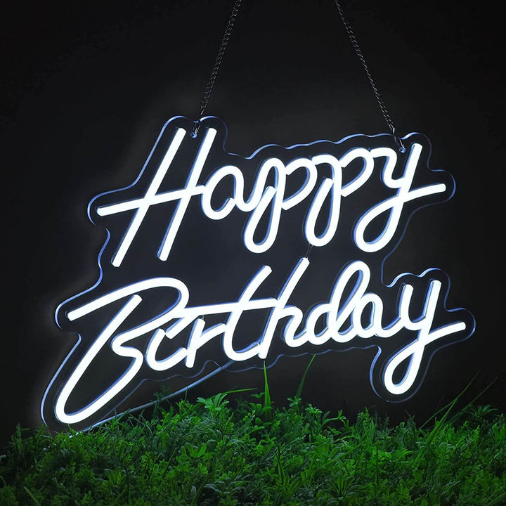 LED Neon Sign for Happy Birthday